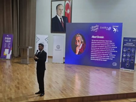 23-24 iyun 2025-ci il tarixlərdə Şəki şəhərində "Yaradıcı Müzakirələr" layihəsi çərçivəsində Şəki şəhər Heydər Əliyev Mərkəzində təlimlər keçirilib