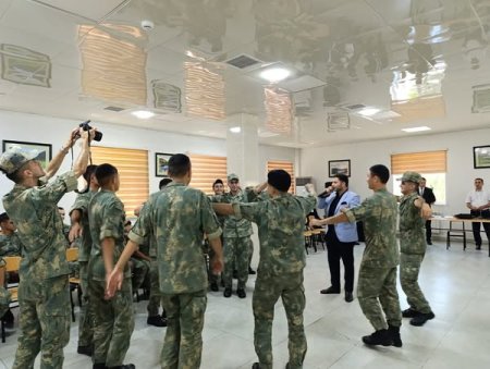 “N” saylı hərbi hissədə konsert proqramı keçirilib