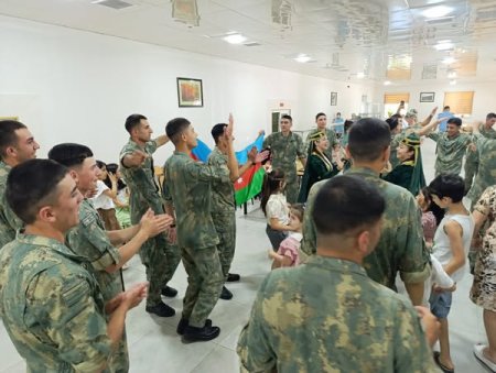 “N” saylı hərbi hissədə konsert proqramı keçirilib