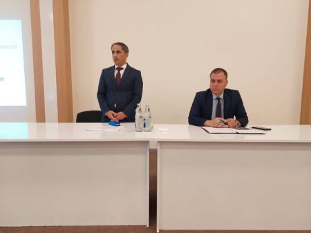 Şamaxı rayonunda təhsil işçiləri ilə görüş keçirilib