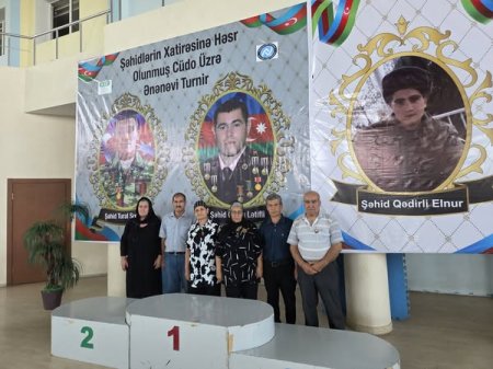 Cüdo idman növü üzrə  yeniyetmələr arasında İsmayıllı rayon turniri keçirildi