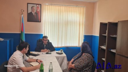 Milli Məclisin deputatı Novruzəli Aslanov İsmayıllıda yerli sakinləri qəbul edib  -Fotolar