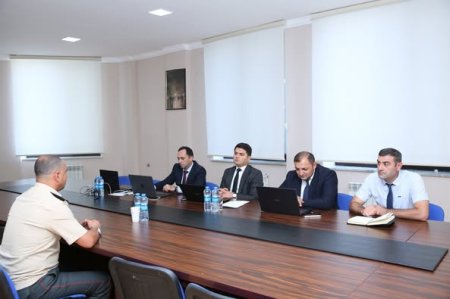 Gənclərin çağırışaqədərki hazırlıq rəhbəri vəzifəsinə işə qəbul üzrə müsabiqənin müsahibə mərhələsi keçirilib