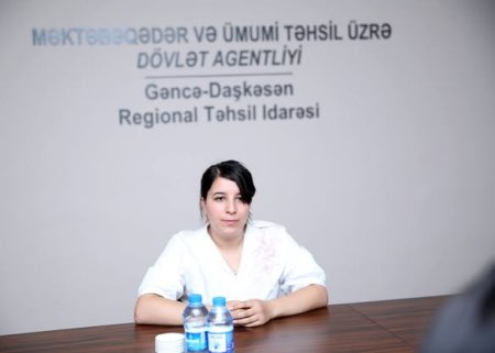 Tərbiyəçi-müəllimlərin işə qəbulu üzrə müsabiqənin müsahibə mərhələsi keçirilib