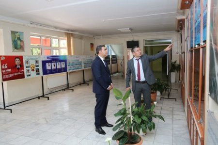 Gəncə-Daşkəsən Regional Təhsil İdarəsinin müdiri Elçin Kərimov Gəncə STEAM Mərkəzi və Gəncə şəhər Fizika, riyaziyyat  və informatika təmayüllü liseydə olub