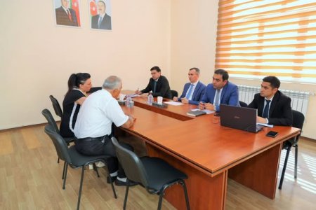 24 iyul tarixində Mərkəzi Aran Regional Təhsil İdarəsində vətəndaş qəbulu həyata keçirilib