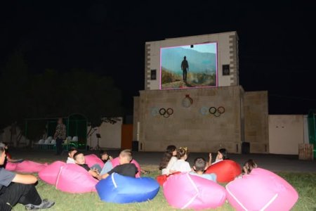 Avqustun 12-də Göyçayda açıq havada film nümayişi keçirilib