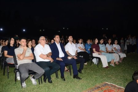 Avqustun 12-də Göyçayda açıq havada film nümayişi keçirilib