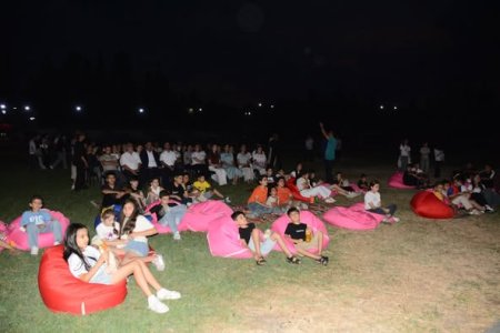 Avqustun 12-də Göyçayda açıq havada film nümayişi keçirilib