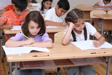 Gəncə və Göygöl liseylərinə qəbul imtahanı keçirilib