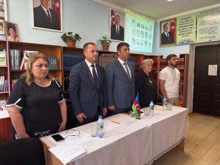 Qax rayonunun bir sıra təhsil müəssisələrində ədəbi-bədii tədbirlər təşkil olunub