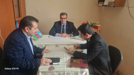 Milli Məclisin deputatı Novruzəli Aslanov İsmayıllıda seçicilərlə görüşüb -Fotolar