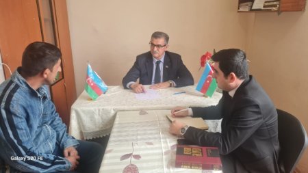 Milli Məclisin deputatı Novruzəli Aslanov İsmayıllıda seçicilərlə görüşüb -Fotolar