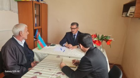Milli Məclisin deputatı Novruzəli Aslanov İsmayıllıda seçicilərlə görüşüb -Fotolar