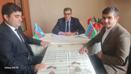 Milli Məclisin deputatı Novruzəli Aslanov İsmayıllıda seçicilərlə görüşüb -Fotolar