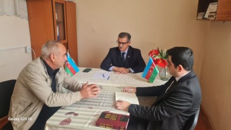 Milli Məclisin deputatı Novruzəli Aslanov İsmayıllıda seçicilərlə görüşüb -Fotolar
