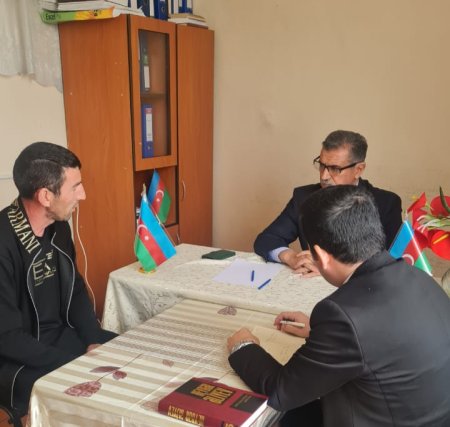 Milli Məclisin deputatı Novruzəli Aslanov İsmayıllıda seçicilərlə görüşüb -Fotolar