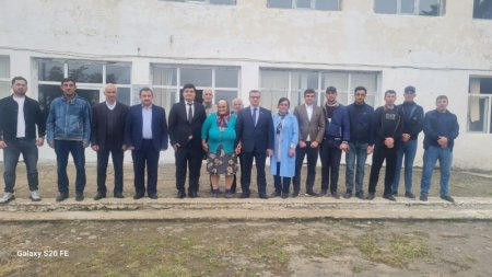 Milli Məclisin deputatı Novruzəli Aslanov İsmayıllıda seçicilərlə görüşüb -Fotolar