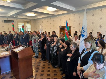 Ağcabədidə Anım Günü münasibətilə tədbir keçirilmişdir