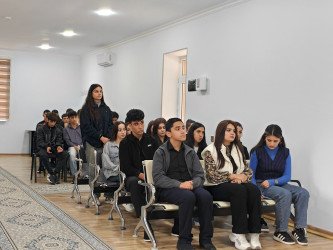“Möhkəm ailə münasibətlərinin əsası: gender bərabərliyi və qarşılıqlı hörmət” mövzusunda tədbir keçirilib