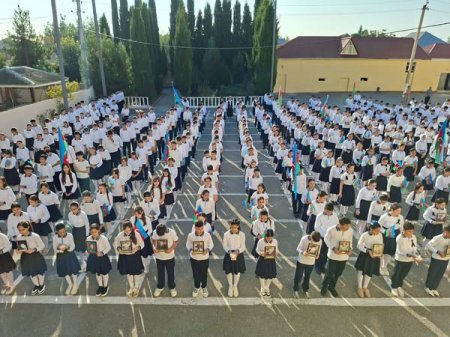 Mərkəzi Aran Regional Təhsil İdarəsinin tabeliyindəki ümumi təhsil müəssisələrində 27 Sentyabr – Anım Günü qeyd olunub
