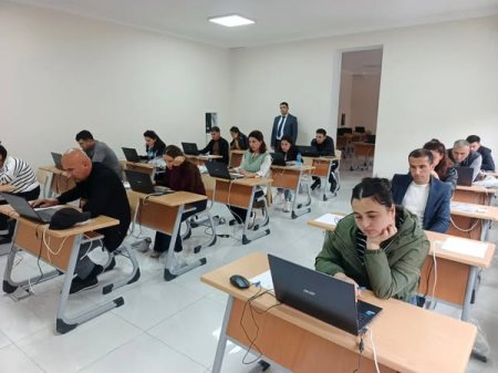Şəki-Zaqatala bölgəsi üzrə təhsil müəssisələrində vakant olan vəzifələrə 62 namizəd imtahan verib