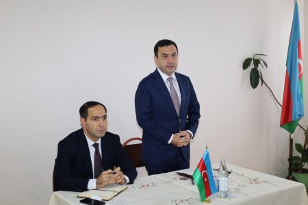 Vətəndaşlarla növbəti səyyar qəbul İsmayıllı şəhər 7 nömrəli tam orta məktəbdə keçirilib