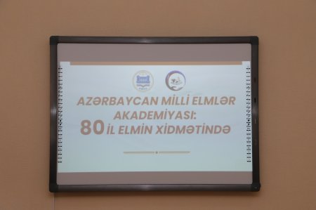 BMTBETi-DƏ AMEA-NIN 80 İLLİK YUBİLEY QEYD OLUNUB