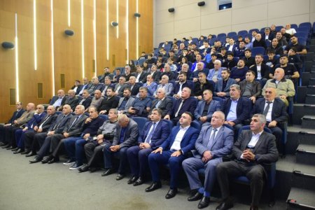 Masallıda “Nadir Ağayev - 90: Elm və idmanın zirvəsi” adlı elmi-praktik konfrans keçirilib