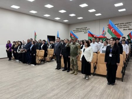 Qəbələ Dövlət Peşə Təhsil Mərkəzində “Zəfər Günü”nə həsr olunmuş “Zəfərin 5 ili” adlı bayram tədbiri keçirilib! 