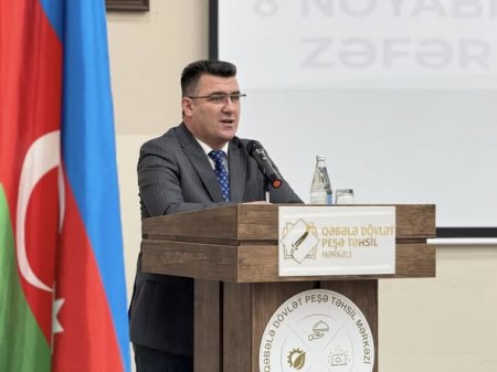 Qəbələ Dövlət Peşə Təhsil Mərkəzində “Zəfər Günü”nə həsr olunmuş “Zəfərin 5 ili” adlı bayram tədbiri keçirilib! 