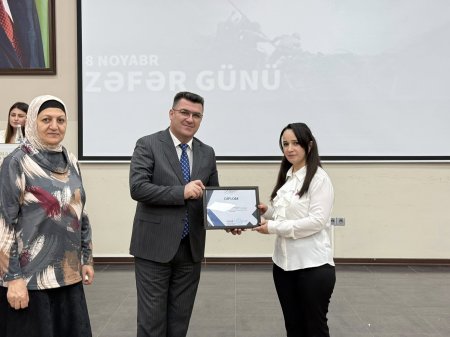 Qəbələ Dövlət Peşə Təhsil Mərkəzində “Zəfər Günü”nə həsr olunmuş “Zəfərin 5 ili” adlı bayram tədbiri keçirilib! 