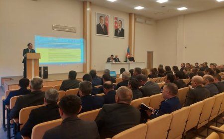 Şamaxı rayonunda məktəb direktorları ilə görüş keçirilib