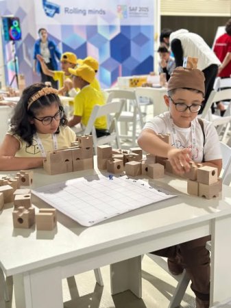 Sumqayıt şəhər İstedad Liseyinin STEAM Mərkəzinin komandaları SAF-25-də yüksək nəticə göstəriblər