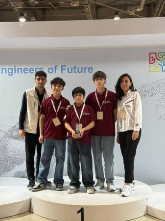 Xırdalan şəhər 3 nömrəli məktəb-liseyin STEAM Mərkəzinin komandaları SAF-25-də uğurla çıxış ediblər