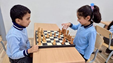 Təhsil müəssisələrində şahmat məşğələləri təşkil olunur
