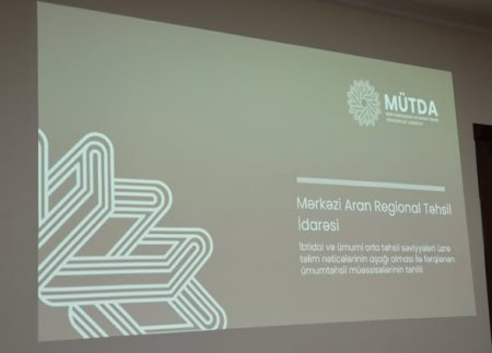 Bir qrup məktəb direktorları və təlim-tərbiyə işləri üzrə direktor müavinləri ilə görüş keçirilmişdir