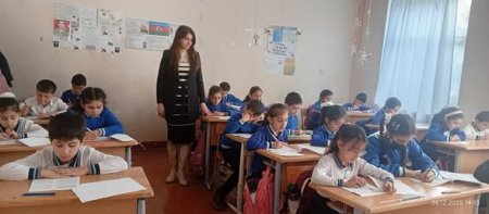 Təhsil müəssisələrində şagirdlər üçün monitorinqlər keçirilib