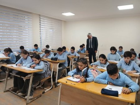 Təhsil müəssisələrində şagirdlər üçün monitorinqlər keçirilib