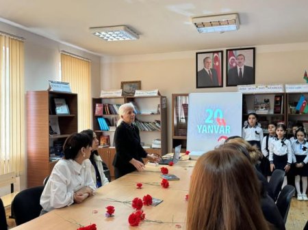20 Yanvar – Ümumxalq Hüzn Gününə həsr olunmuş silsilə tədbirlər keçirilib