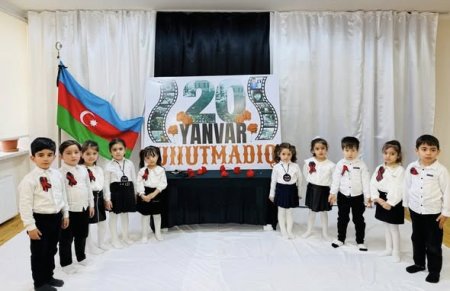 Mərkəzi Aran Regional Təhsil İdarəsinin tabeliyində fəaliyyət göstərən təhsil müəssisələrində 20 Yanvar - Ümumxalq Hüzn Gününə həsr olunmuş tədbirlər keçirilib