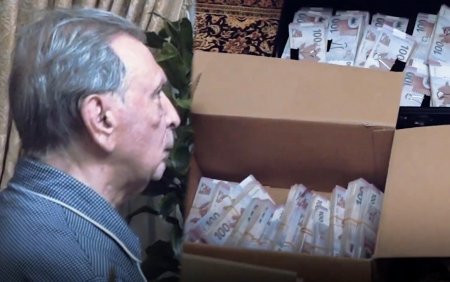 Ramiz Mehdiyevin evindən görün nə qədər pul çıxdı