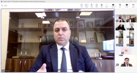 “Sabahın alimləri” müsabiqəsinin final turuna vəsiqə qazanmış şagirdlər və onların müəllimləri ilə görüş keçirilib