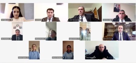 “Sabahın alimləri” müsabiqəsinin final turuna vəsiqə qazanmış şagirdlər və onların müəllimləri ilə görüş keçirilib