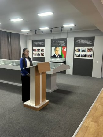 “Ən yaxşı təqdimat müsabiqəsi” üzrə qeydiyyatdan keçmiş şagirdlərin hazırlıq səviyyəsinin yoxlanılması məqsədilə təqdimat dinləmələri keçirilmişdir