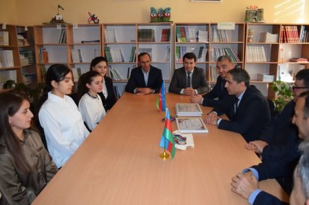 Məktəblilərarası fənn müsabiqəsinin qalibləri mükafatlandırılıb