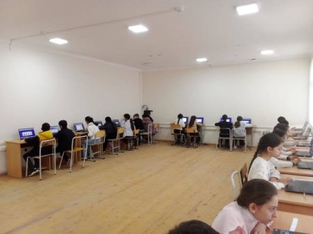 V sinif şagirdləri arasında rəqəmsal bacarıqların səviyyəsinin müəyyənləşdirilməsi məqsədilə informatika fənni üzrə diaqnostik qiymətləndirmə keçirilir