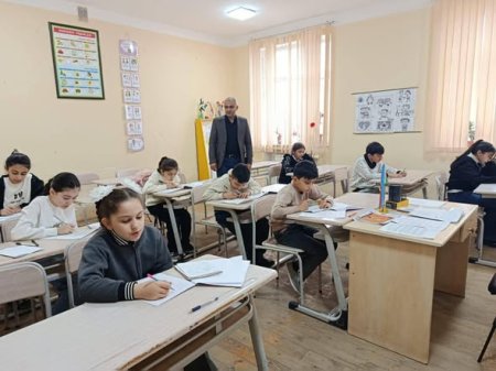Lütfizadə adına Riyaziyyat-məntiq Olimpiadasının və Məktəblilərarası Fənn Müsabiqəsinin məktəb turu keçirilib