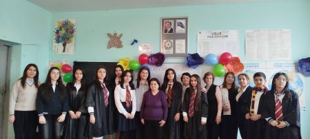 Goranboy şəhər 2 nömrəli tam orta ümumtəhsil məktəbində “Xarici dili gecəsi”  fənn tədbiri keçirilib