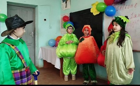 Goranboy şəhər 2 nömrəli tam orta ümumtəhsil məktəbində “Xarici dili gecəsi”  fənn tədbiri keçirilib